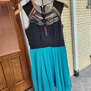 Unique A-Line Chiffon Dress